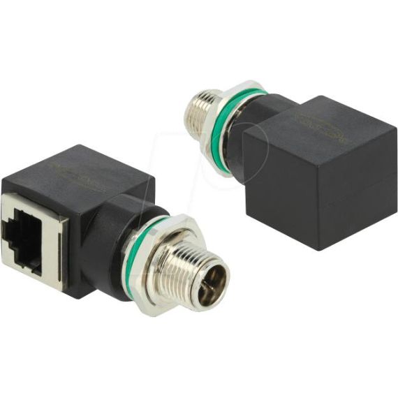 DeLOCK - Network adapter - 8 pin M12 (M) to RJ-45 (F) - C | 66565