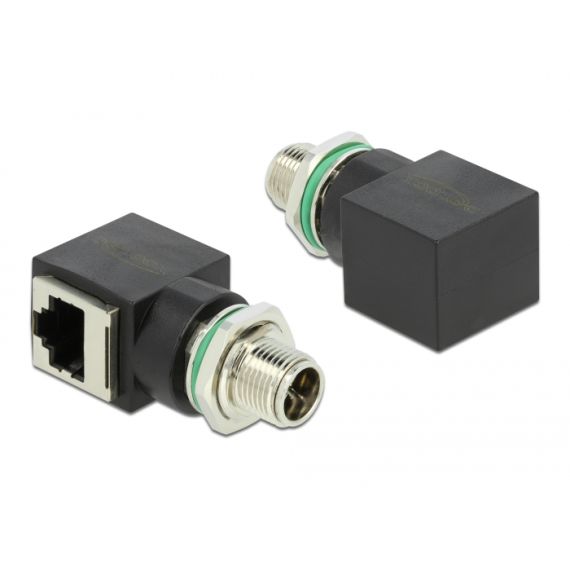 DeLOCK - Network adapter - 8 pin M12 (M) to RJ-45 (F) - C | 66565