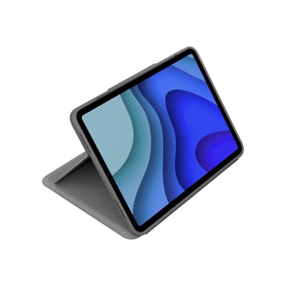 Logitech Folio Touch - Keyboard and folio case - wit | 920-009966