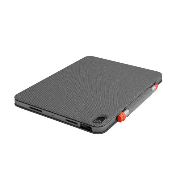 Logitech Folio Touch - Keyboard and folio case - wit | 920-009966