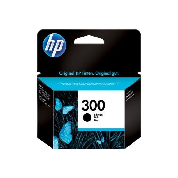 HP 300 - 4 ml - black - original - ink cartridge -  | CC640EE#UUS