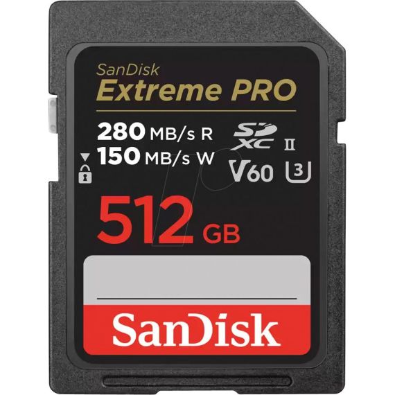 SanDisk Extreme Pro - Flash memory card - 51 | SDSDXEP-512G-GN4IN