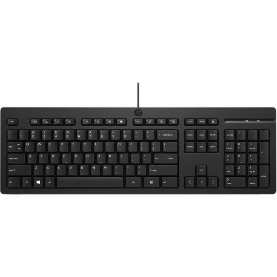 HP 125 - Keyboard - USB - Ukrainian | 266C9AA#A2Q