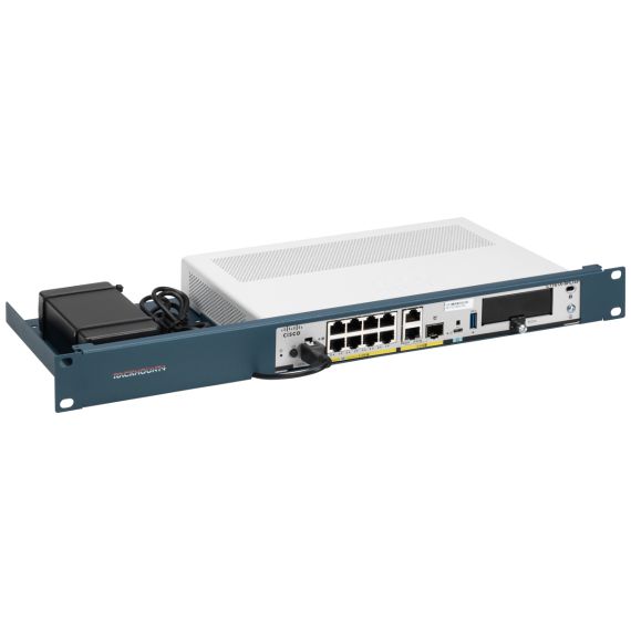 Rackmount.IT RM-CI-T20 / Mounting bracket / Blue / 1U / 1 pc(s)
