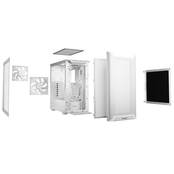 be quiet! PURE BASE 501 Airflow Window White, Midi Tower, | BGW75