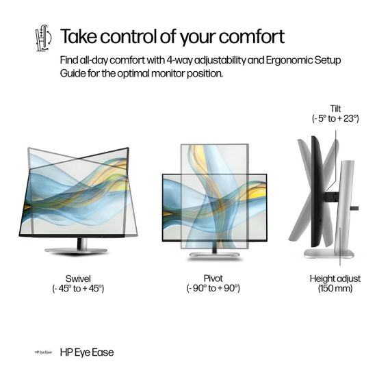 HP 524pn - Series 5 Pro - LED monitor - 24" - 1920  | 9D9A7AA#ABB