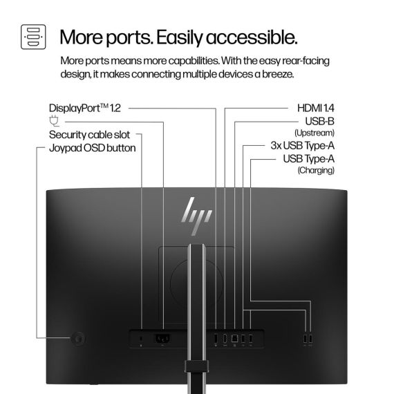 HP 524pn - Series 5 Pro - LED monitor - 24" - 1920  | 9D9A7AA#ABB