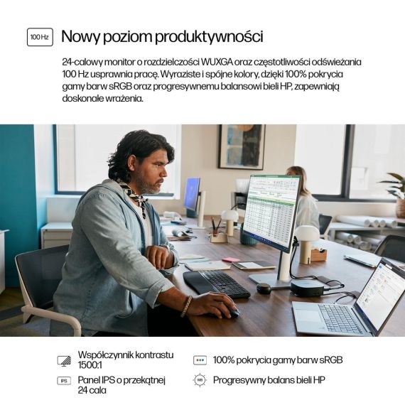 HP 524pn - Series 5 Pro - LED monitor - 24" - 1920  | 9D9A7AA#ABB