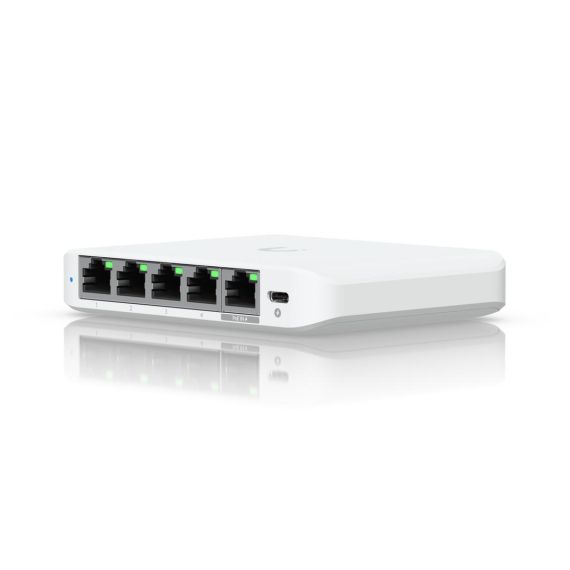 5x 1/2.5 GbE RJ45, 25 Gbps, 18.6 Mpps, 12.5 Gbp | USW-Flex-2.5G-5