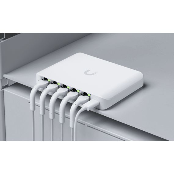5x 1/2.5 GbE RJ45, 25 Gbps, 18.6 Mpps, 12.5 Gbp | USW-Flex-2.5G-5