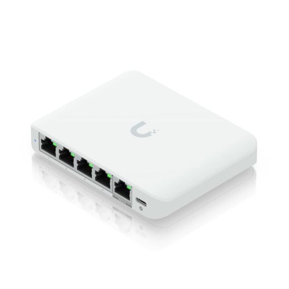 5x 1/2.5 GbE RJ45, 25 Gbps, 18.6 Mpps, 12.5 Gbp | USW-Flex-2.5G-5