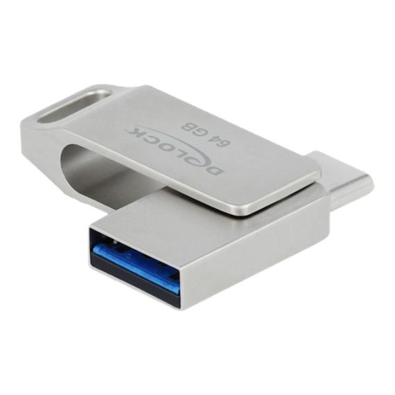 DeLOCK - USB flash drive - 64 GB - USB 3.2 Gen 1 / USB-C | 54075