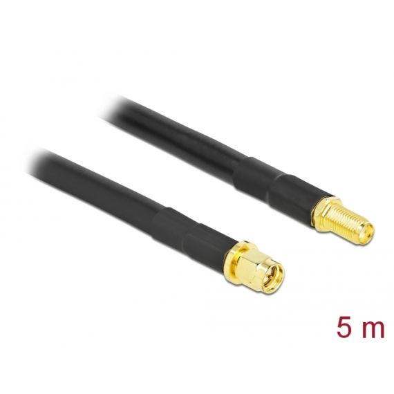 Delock - Antenna extension cable - SMA male to SMA female | 90460
