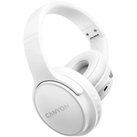 Canyon Bluetooth Headset OnRiff 4 OnEarBT5.3 white CNSCBTHS4W