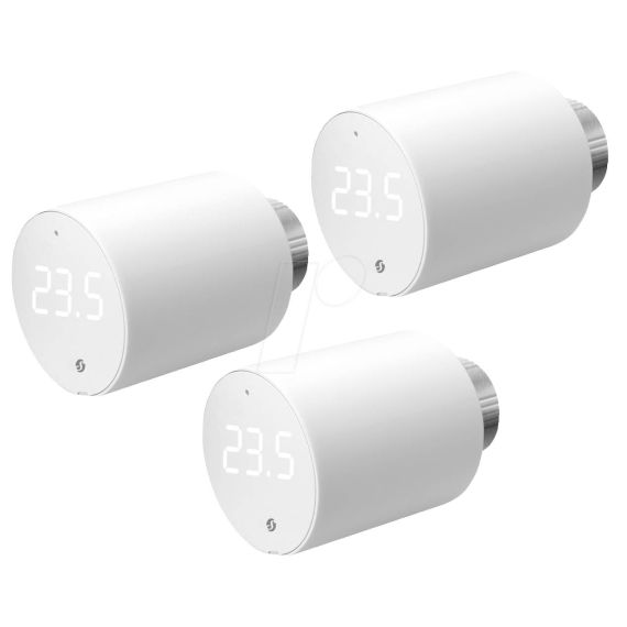 SHELLY BLU TRV 3 Shelly BLU TRV Radiator thermostat, 3 pieces
