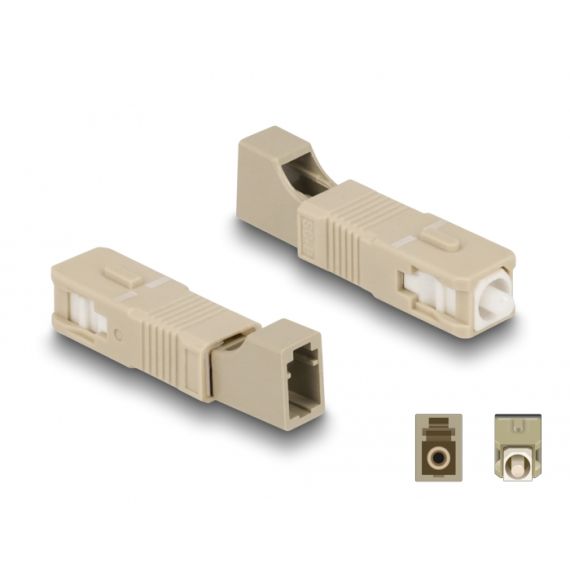 Delock - Network coupler - SC (M) to LC (F) - fibre optic | 87942