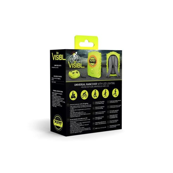 PORT Be VISIBL - Notebook carrying backpack rain cover - | 180113