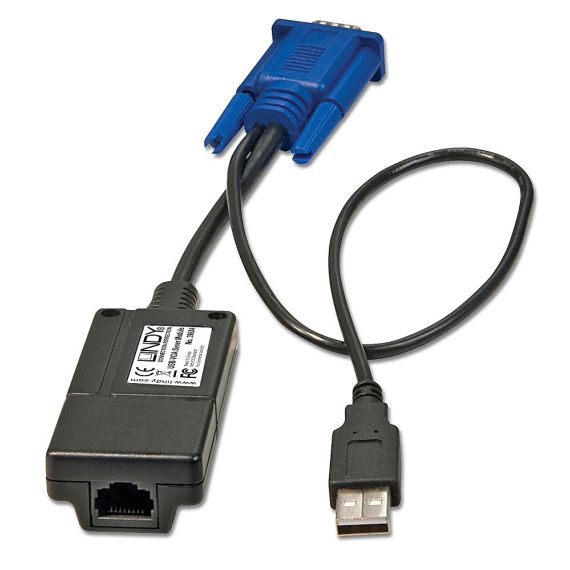 LINDY Computer Access Module USB &amp VGA - KVM extender  | 39634