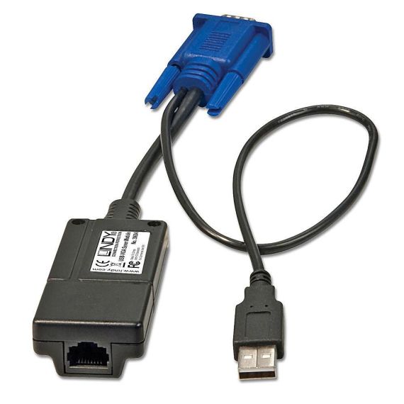LINDY Computer Access Module USB &amp VGA - KVM extender  | 39634