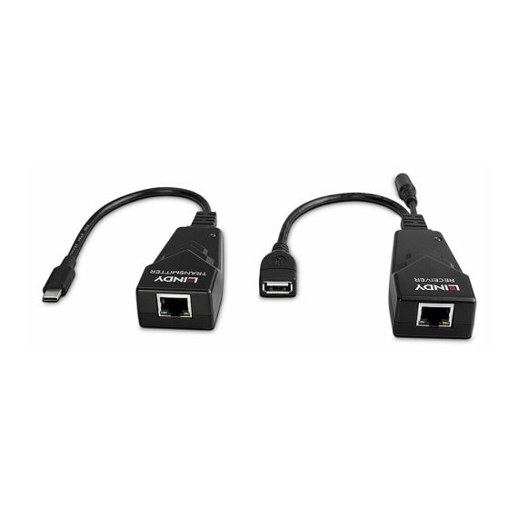 LINDY - Transmitter and receiver - network extender - USB | 43390