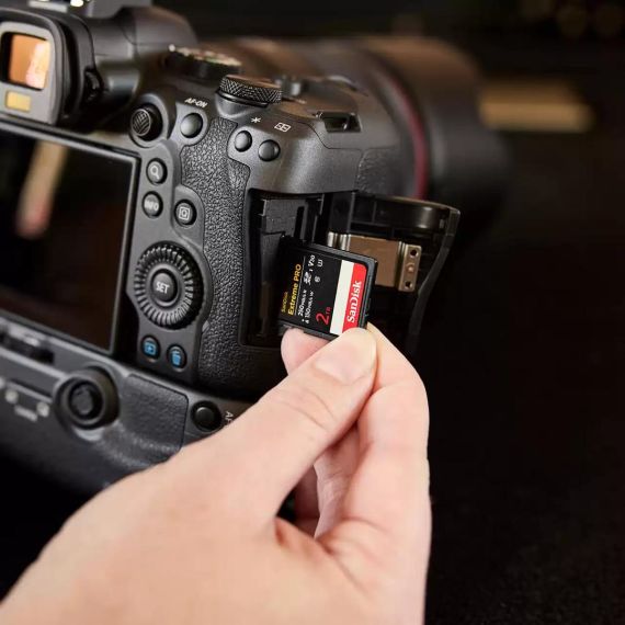 SanDisk Extreme Pro - Flash memory card (SD  | SDSQXCD-2T00-GN6MA