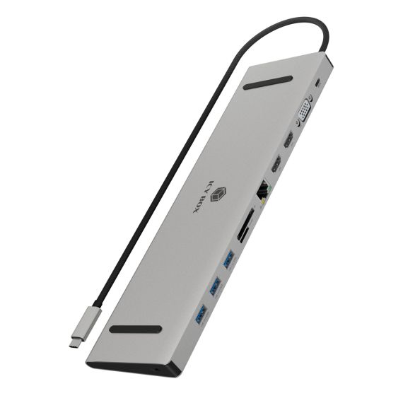 ICY BOX IB-DK2106a-CPD Docking Station USB-C 3.0 | IB-DK2106A-CPD