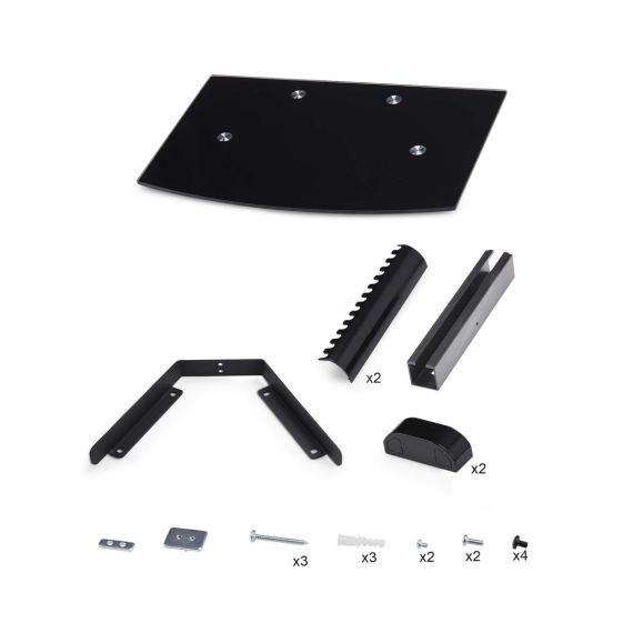 StarTech.com Floating Wall-Mounted AV Shelf | 1B-WALL-MOUNT-SHELF