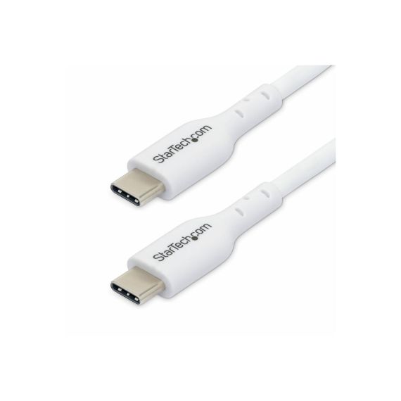 StarTech.com 2m (6.6ft) White USB-C Charging Cabl | USB2CC2MNCWHE