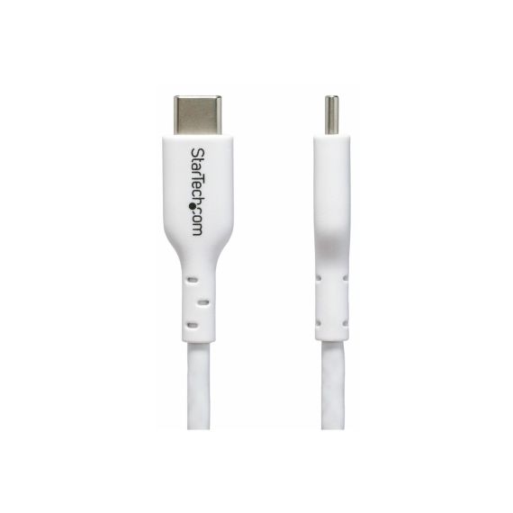 StarTech.com 2m (6.6ft) White USB-C Charging Cabl | USB2CC2MNCWHE