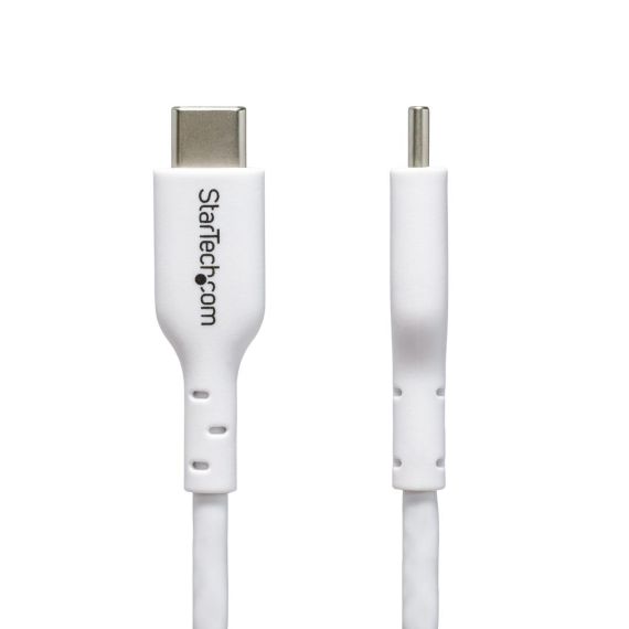 StarTech.com 2m (6.6ft) White USB-C Charging Cabl | USB2CC2MNCWHE
