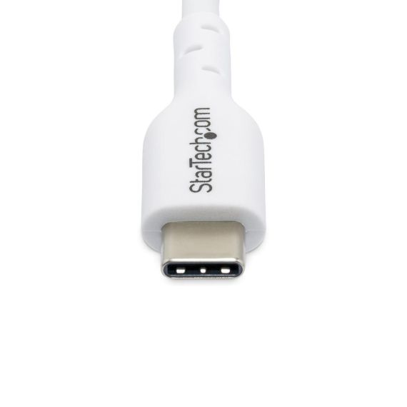 StarTech.com 2m (6.6ft) White USB-C Charging Cabl | USB2CC2MNCWHE