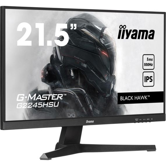 iiyama G-MASTER Black Hawk G2245HSU-B2 - LED monitor - 22" (21.5"