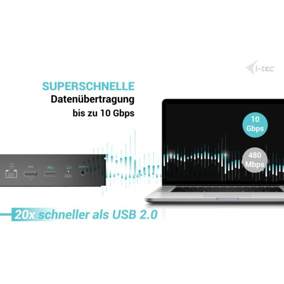 i-tec Universal 5x 4K/60Hz Display Docking Sta | CA5MONITORDOCKPD