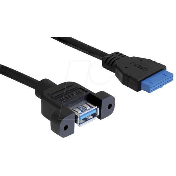 DeLOCK USB 3.0 Pin Header - USB internal to external cabl | 83118