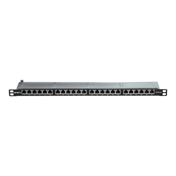 LINDY - Patch panel - CAT 6 - STP - RJ-45 X 24 - black -  | 25884