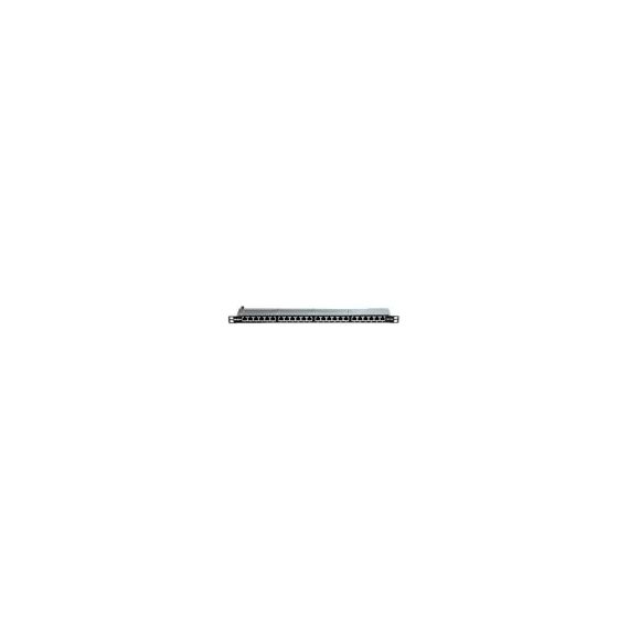 LINDY - Patch panel - CAT 6 - STP - RJ-45 X 24 - black -  | 25884