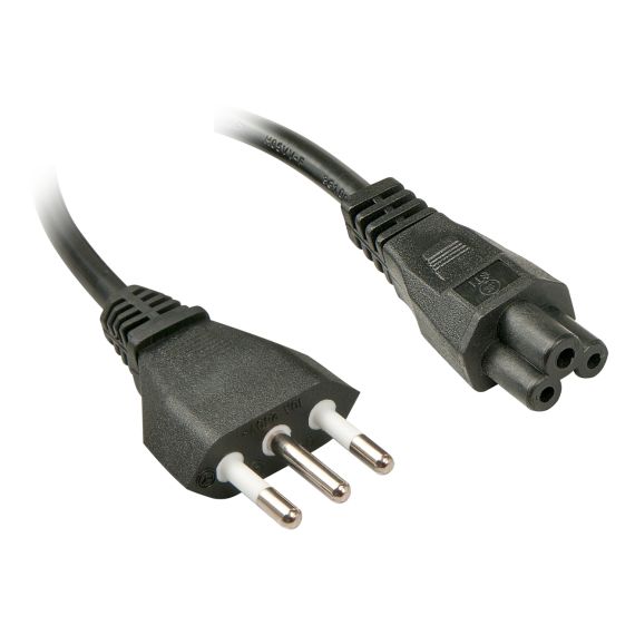 Lindy - Power cable - IEC 60320 C5 to CEI 23-16/VII (M) - | 30408