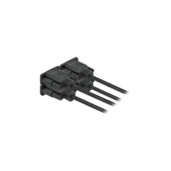 DeLOCK - Serial cable - DB-9 (M) to DB-9 (M) - 50 cm - th | 86612