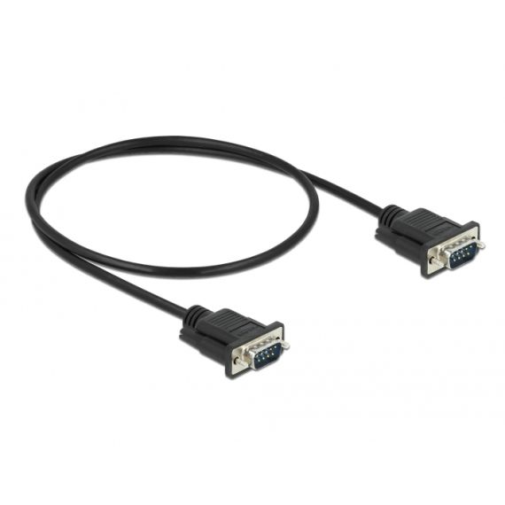 DeLOCK - Serial cable - DB-9 (M) to DB-9 (M) - 50 cm - th | 86612