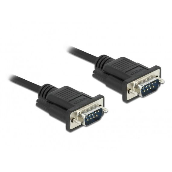 DeLOCK - Serial cable - DB-9 (M) to DB-9 (M) - 50 cm - th | 86612