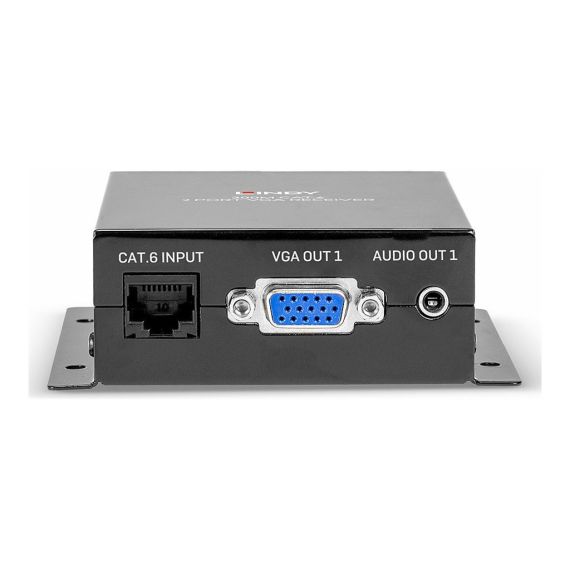 LINDY Cat.6 2 Port VGA Receiver - Video/audio extender -  | 35404