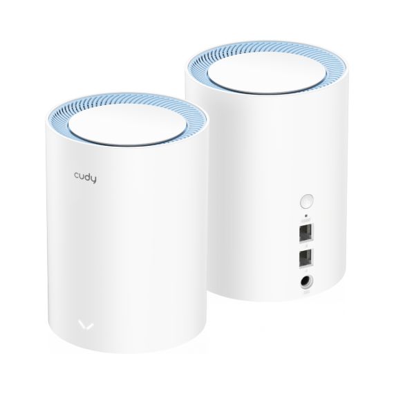 Cudy M1200 2-pack, White, Internal, Mesh system,  | M1200(2-Pack)