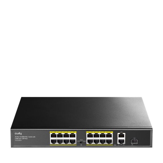 Cudy FS1018PS1, Fast Ethernet (10/100), Power over Ethernet (PoE)