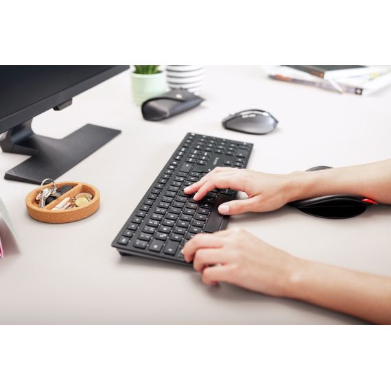 CHERRY KW 9100 SLIM - Keyboard - wireless - 2.4 GHz | JK-9100ES-2