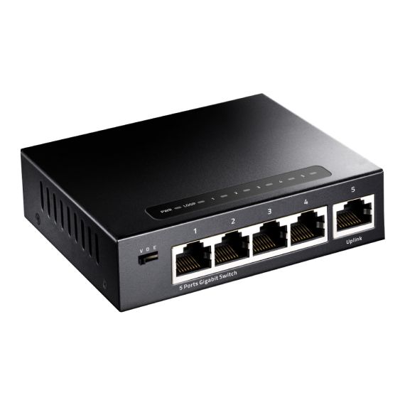 Cudy GS105 / Gigabit Ethernet (10/100/1000) / 5 / Full duplex / 1