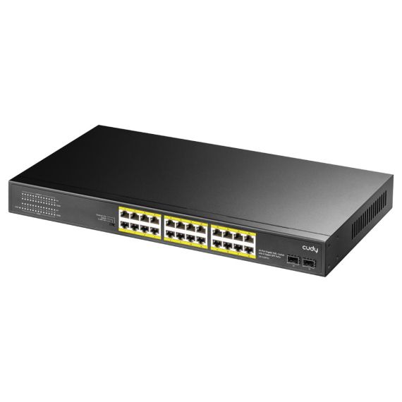 Cudy GS1028PS2, Gigabit Ethernet (10/100/1000), Power over Ethern