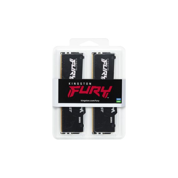 Kingston FURY Beast RGB - DDR5 - kit - 32 GB 2 | KF568C34BBAK2-32