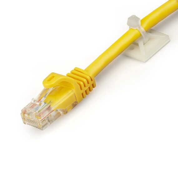StarTech.com 100 Pack Cable Tie Mounts with Adhesive Ta | CBMCTM2