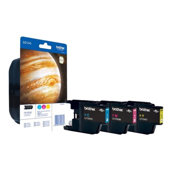 Brother LC1240 - 3-pack - yellow, cyan, magenta - o | LC1240RBWBP