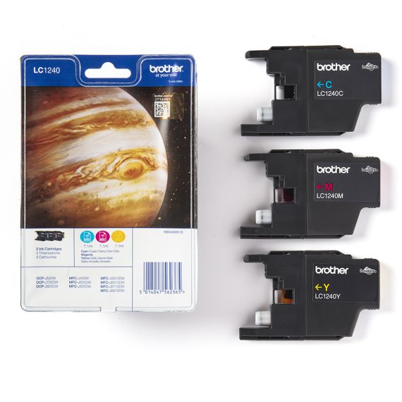 Brother LC1240 - 3-pack - yellow, cyan, magenta - o | LC1240RBWBP
